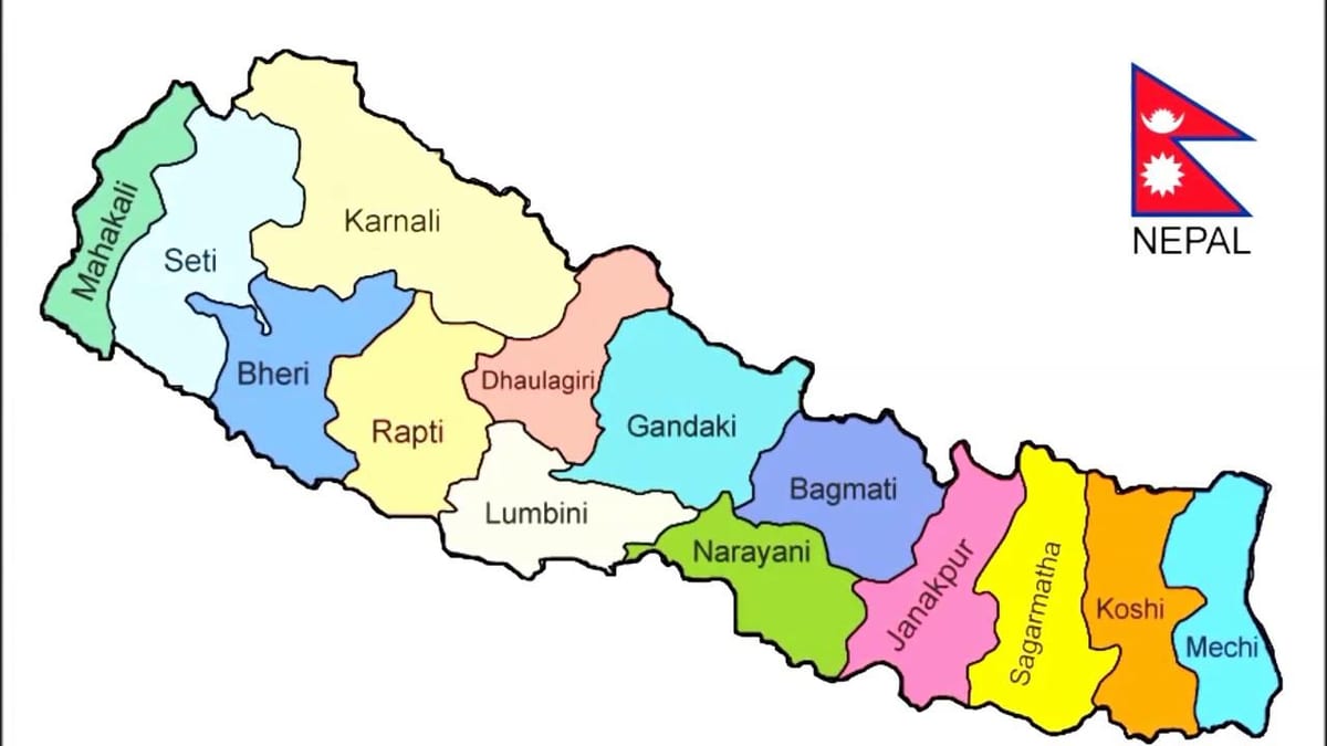 প্রদর্শন মানচিত্র, নেপাল