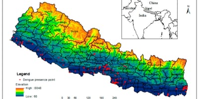 মানচিত্র এর জলবায়ু নেপাল