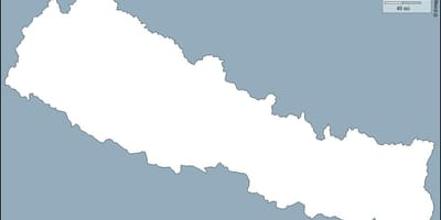 মানচিত্র ফাঁকা নেপাল