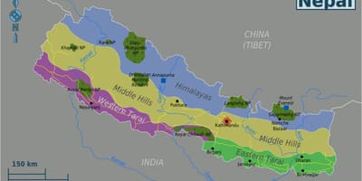 মানচিত্র, মূল, নেপাল